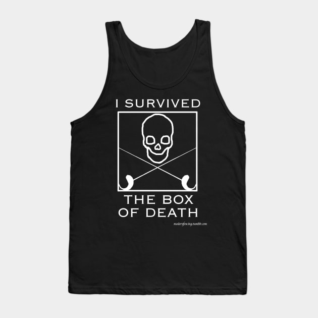 I Survived the Box of Death Tank Top by brieasmith